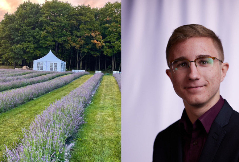 Concert aux Jardins Arômes et Saveurs avec Samuel Lauzon-Schnittka